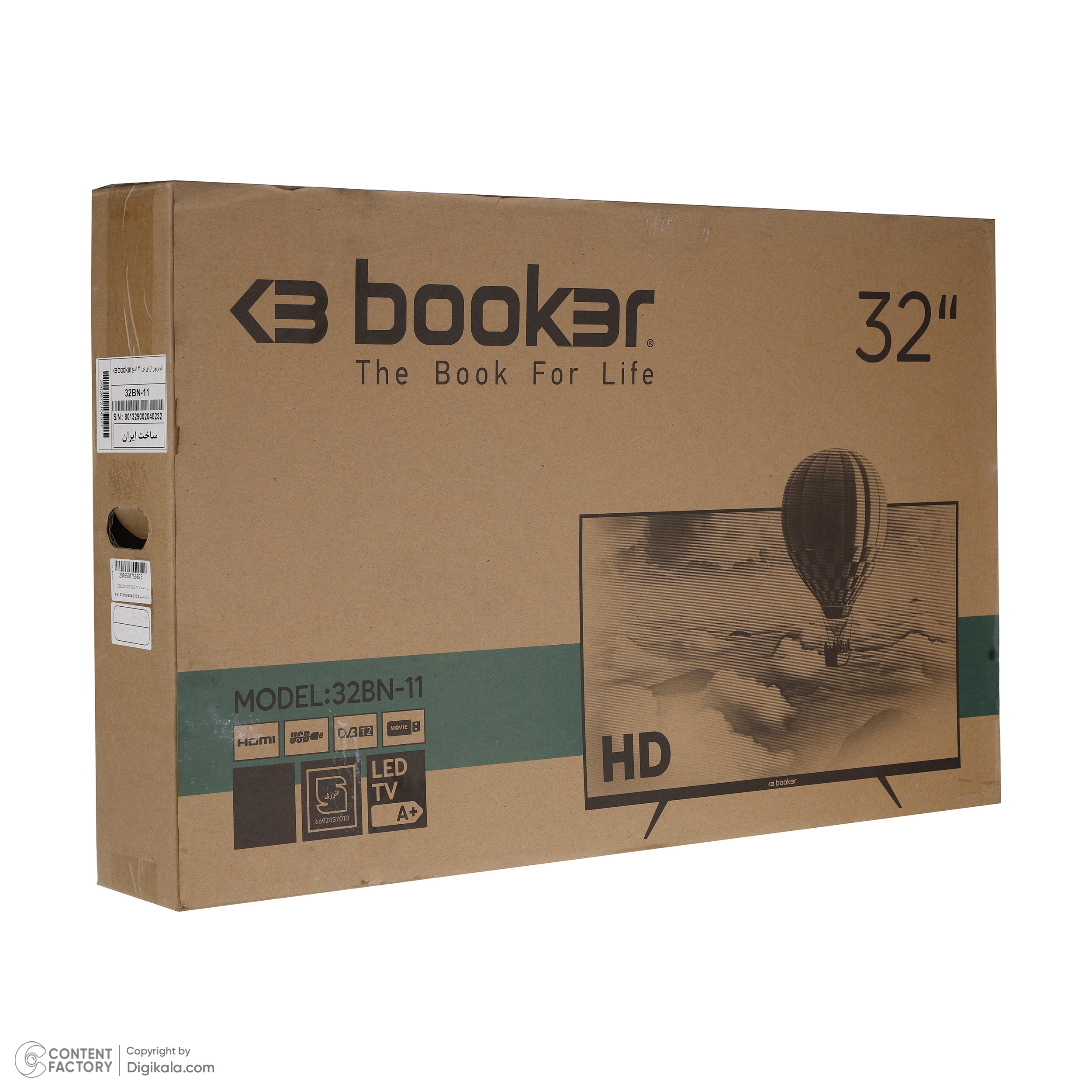 تلویزیون ال ای دی بوکر مدل 32BN-11 سایز 32 اینچ