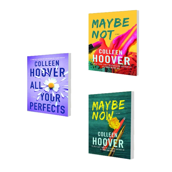 کتاب Maybe Not و Maybe Now و All Your Perfects اثر Colleen Hoover انتشارات آینده کتاب 3 جلدی