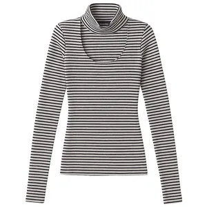 بلوز آستین بلند یقه گرد زنانه جنیفر مدل J-3406