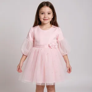 پیراهن دخترانه لیلیزی مدل مهرناز