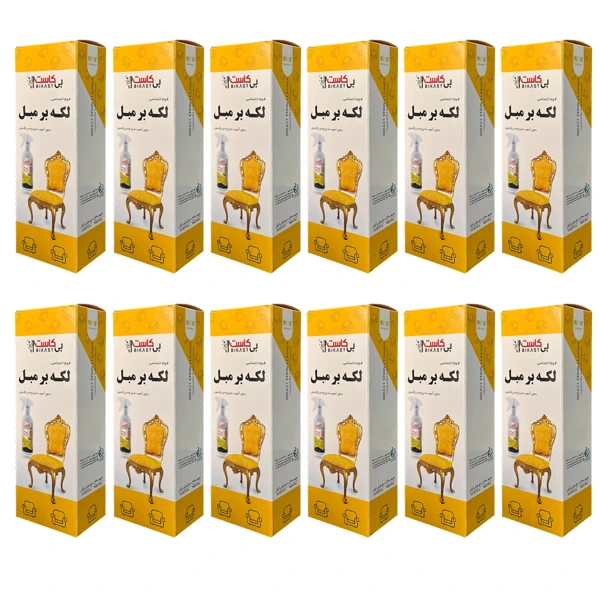 فوم لکه بر مبل بی کاست مدل 02 حجم 500 میلی لیتر مجوعه 12 عددی