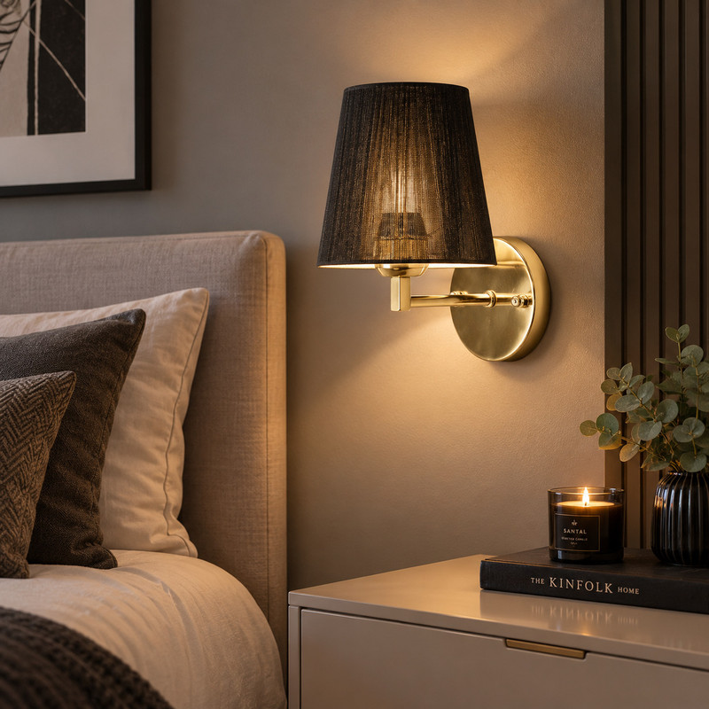 دیوارکوب نورهام مدل G15 نخ ابریشم