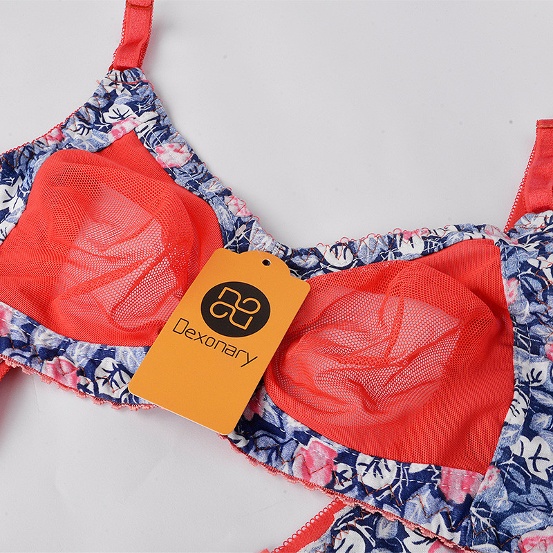 سوتین زنانه دکسونری مدل 340015105 پرسی رنگ قرمز