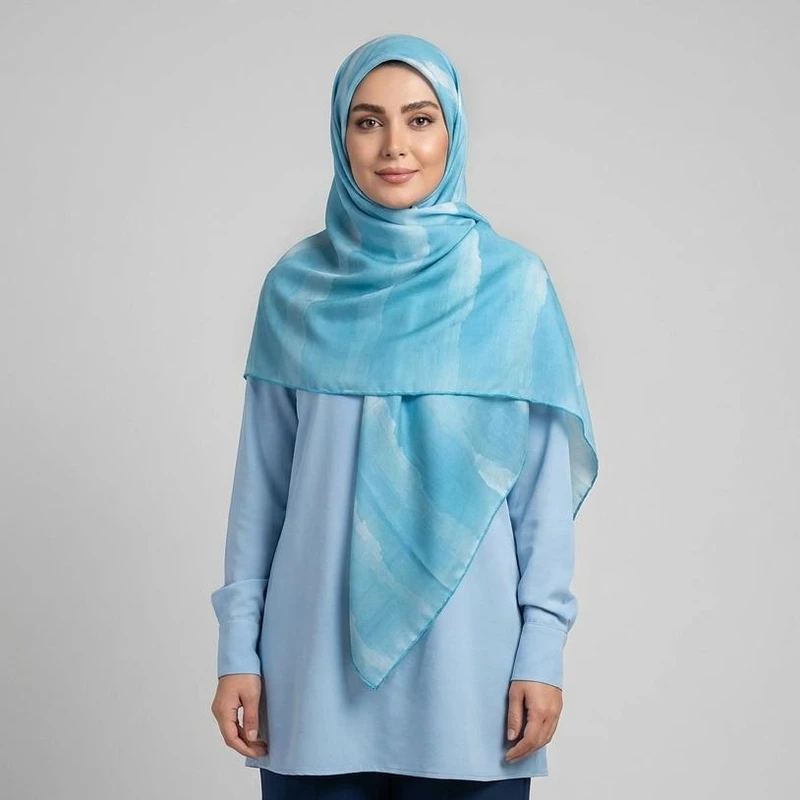 روسری زنانه مدل نخی چهارفصل کد 1813