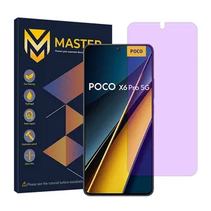 Master Resistant anti-purple screen protector suitable for Xiaomi Poco X6 Pro