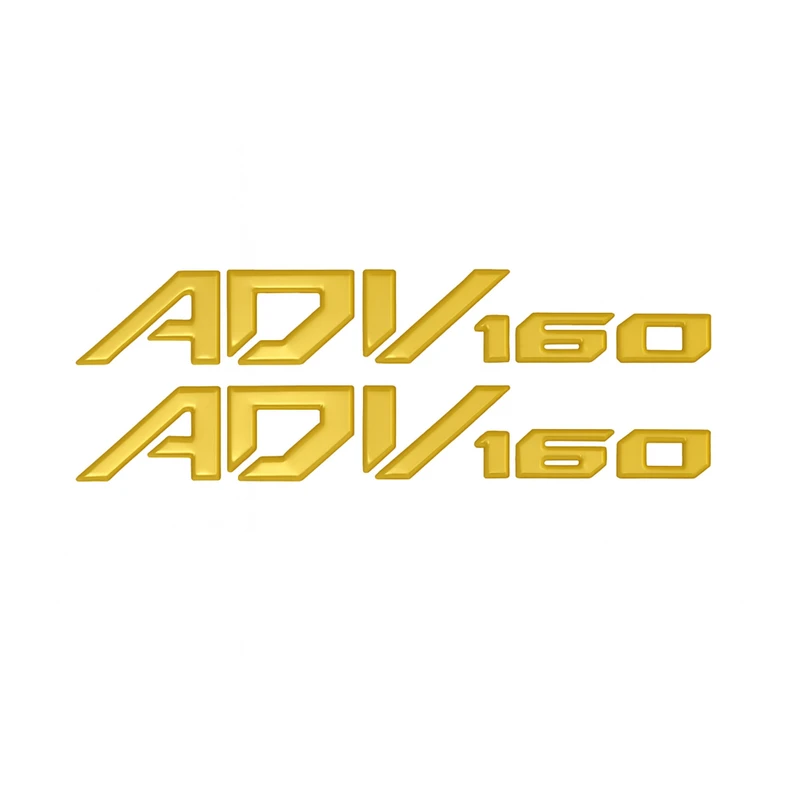 برچسب موتورسیکلت موتوایزی مدل GLD/ADV 160 مناسب برای ADV160 بسته 2 عددی