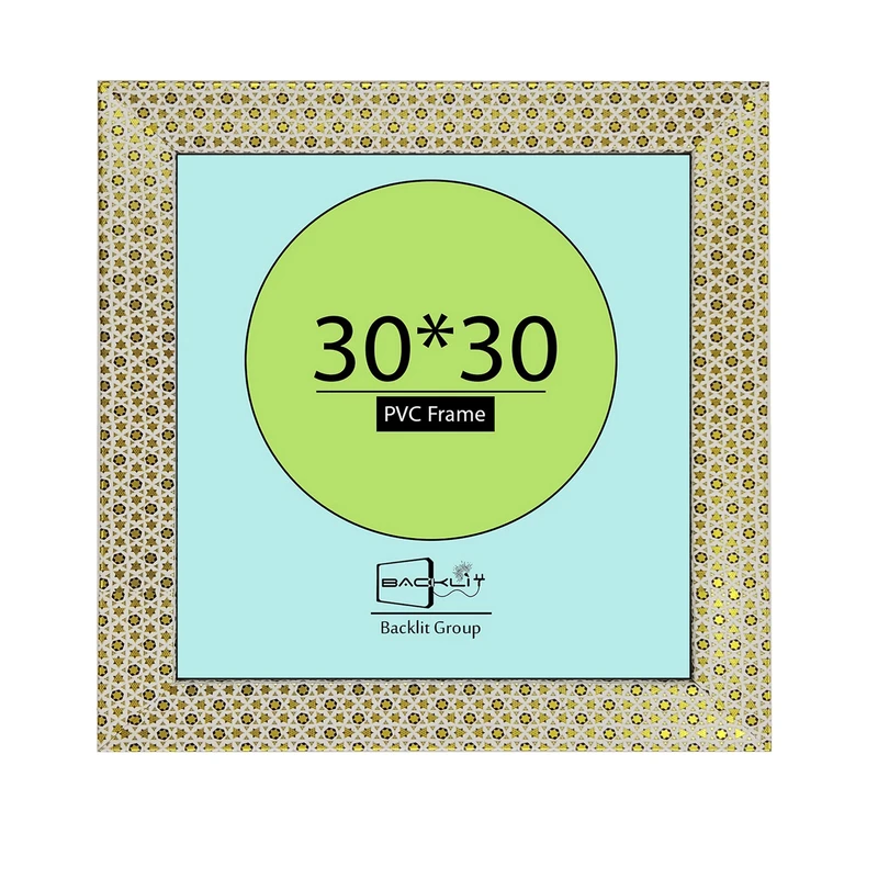 قاب عکس بکلیت طرح خاتم مدل تخت 313 دیواری سایز 30×30 سانتی متر