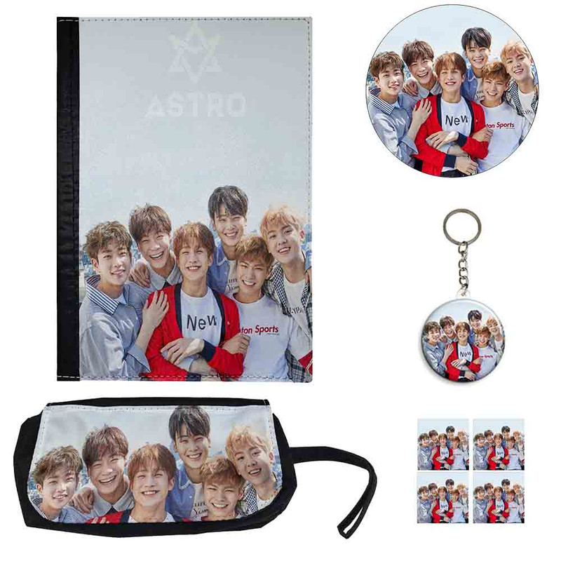 ست لوازم التحریر طرح آسترو کد 1 بسته 8 عددی