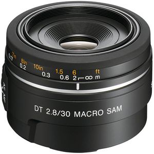 لنز دوربین سونی مدل DT 30mm F2.8 Macro SAM