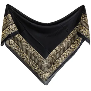 روسری زنانه مدل  حریر نخ مجلسی کد  5097