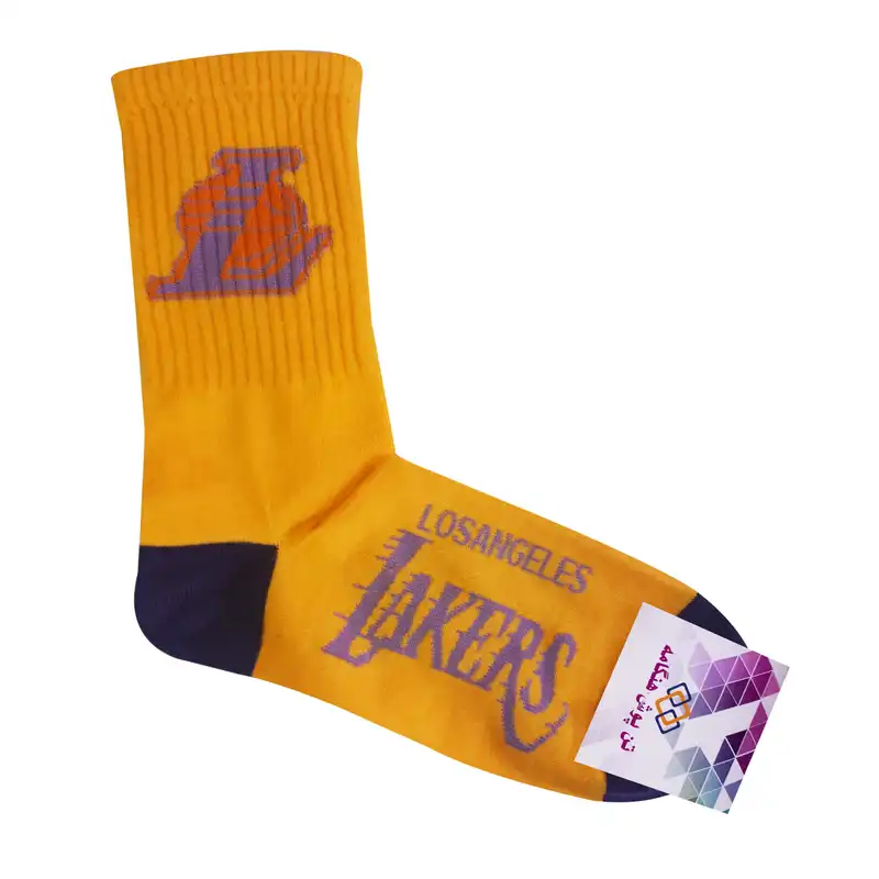 جوراب ورزشی ساق بلند زنانه تن پوش هنگامه مدل کش اسپرت لیکرز YW09