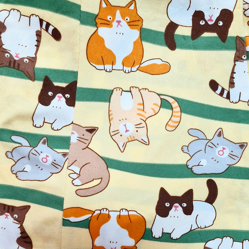 شلوار راحتی زنانه مدل Tired cats رنگ زرد 3 شلوار راحتی زنانه مدل Tired cats رنگ زرد