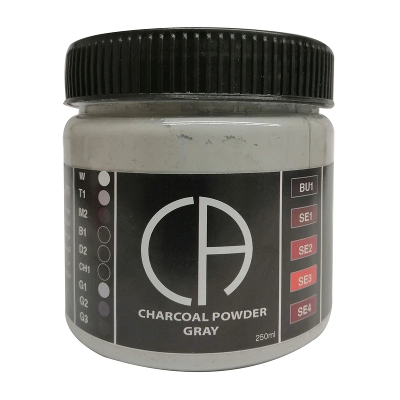 پودر زغال کلارک مدل T1 حجم 250 میلی لیتر