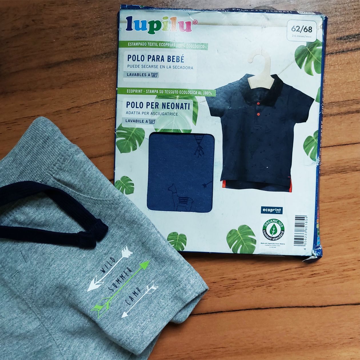 ست پولوشرت آستین کوتاه و شلوارک نوزادی لوپیلو مدل اسپورت 2 -  - 2