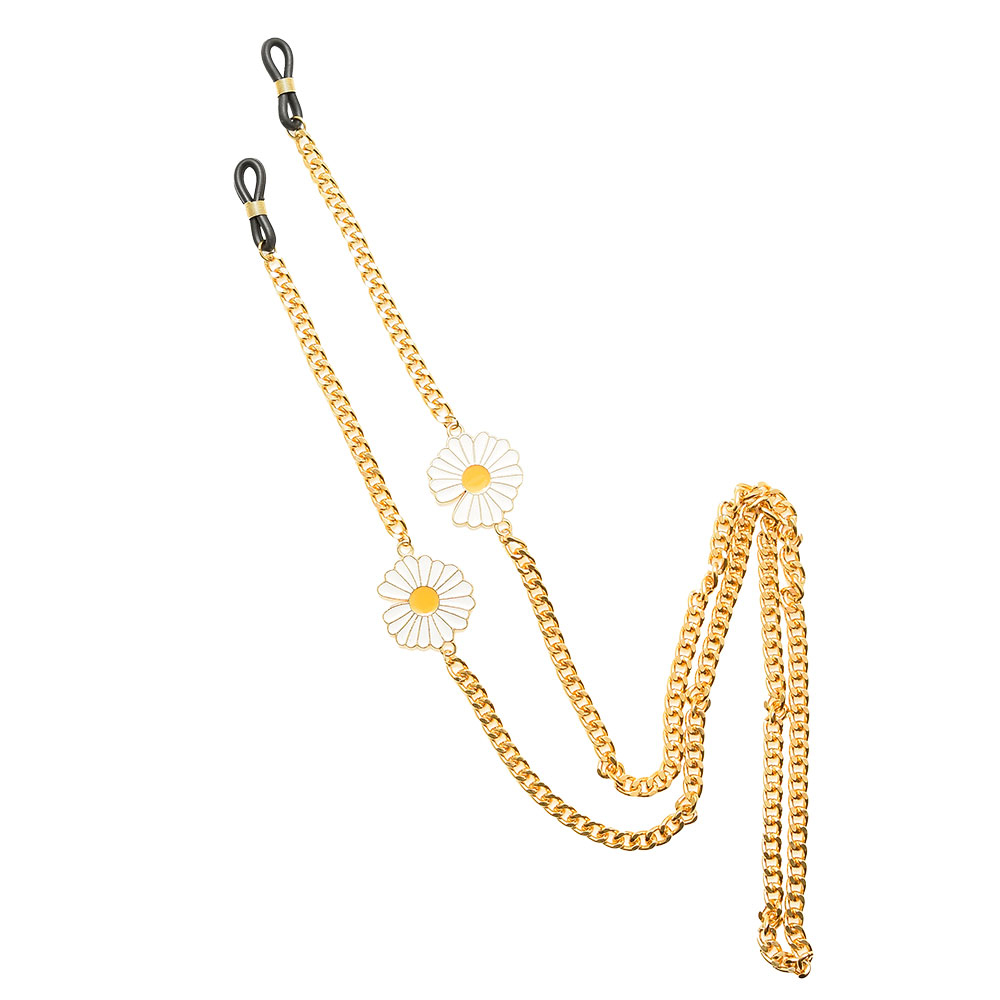 بند عینک زنانه دلنار گالری مدل بابونه فانتزی