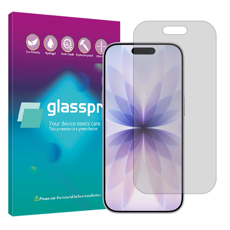 محافظ صفحه نمایش گلس پرو مدل مات مناسب برای گوشی موبایل اپل iPhone 17