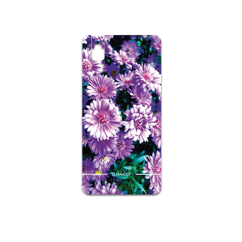 برچسب پوششی ماهوت مدل Purple-Flower مناسب برای گوشی موبایل هوآوی Shot X