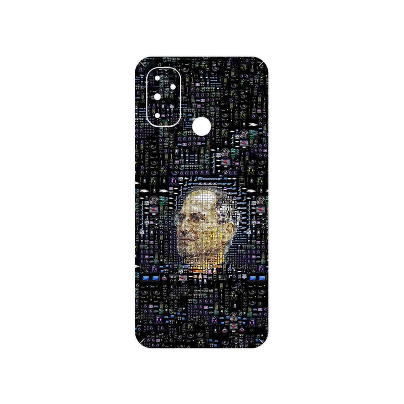 برچسب پوششی ماهوت مدل 2 Collage of Steve Jobs مناسب برای گوشی موبایل وان پلاس Nord N100