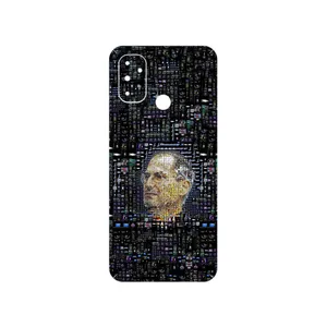 MAHOOT 2 Collage of Steve Jobs Cover Sticker for OnePlus Nord N100