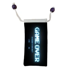 کاور عینک اطلس آبی طرح Game Over مدل KE1169