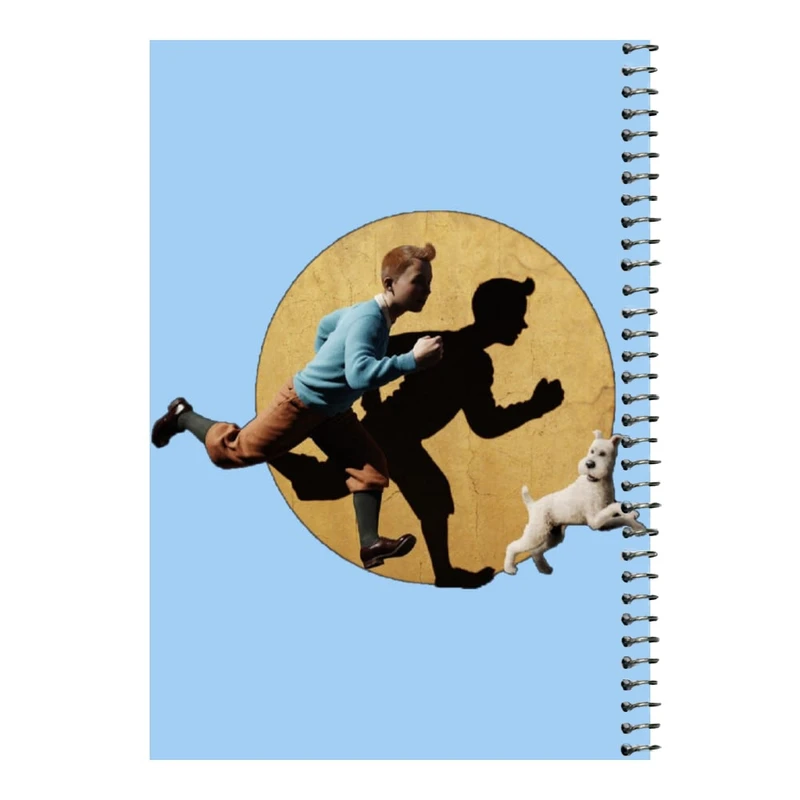 دفتر مشق 80 برگ اس جی مدل تن تن      