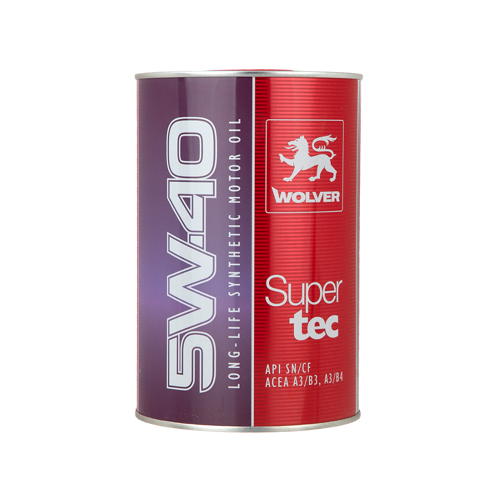 روغن موتور خودرو ولور مدل Super tec 5W40 SN حجم 1 لیتر