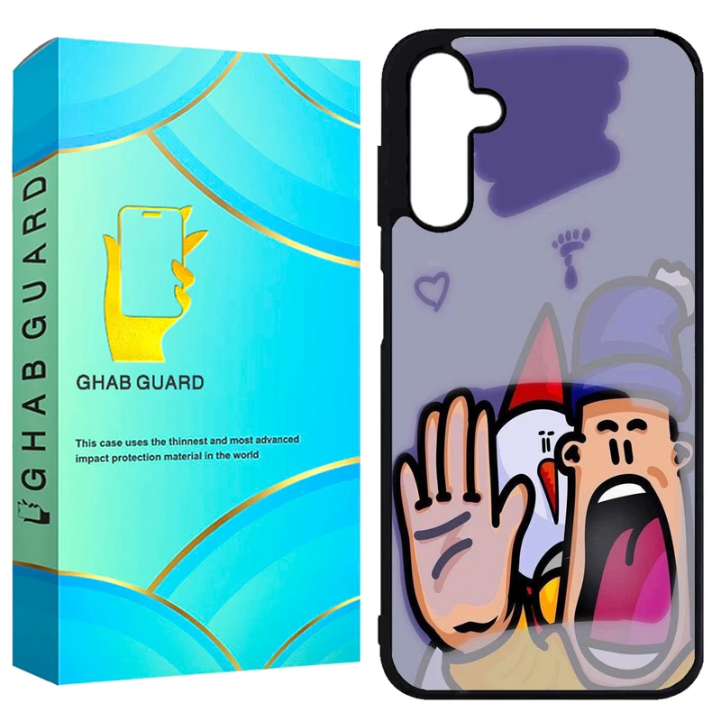 کاور قاب گارد طرح آدم برفی مدل GCHPA25 مناسب برای گوشی موبایل سامسونگ Galaxy A25