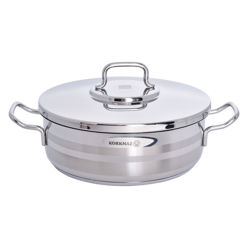 سرویس قابلمه و تابه استیل 14 پارچه کرکماز مدل ASTRON کد 2053