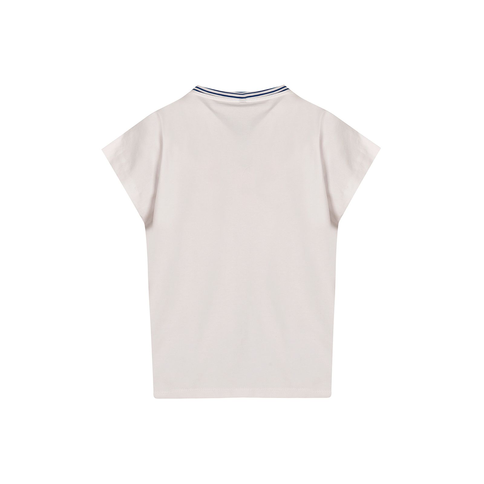 تی شرت آستین کوتاه زنانه بادی اسپینر مدل 3316 کد 1 رنگ سفید -  - 3