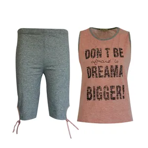 ست تاپ و شلوارک زنانه کد 100159170g