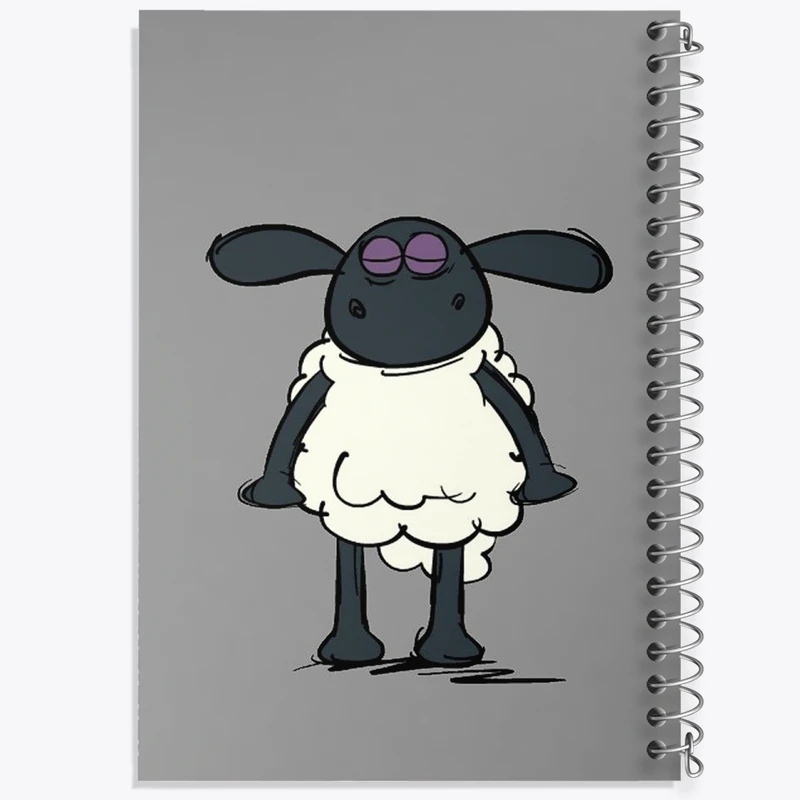 دفتر نقاشی 50 برگ خندالو طرح بره ناقلا کد F1621