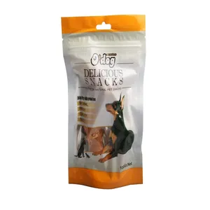غذای تشویقی سگ اُداگ مدل Chicken Wrap rawhide pressed bone 8cm وزن 100 گرم