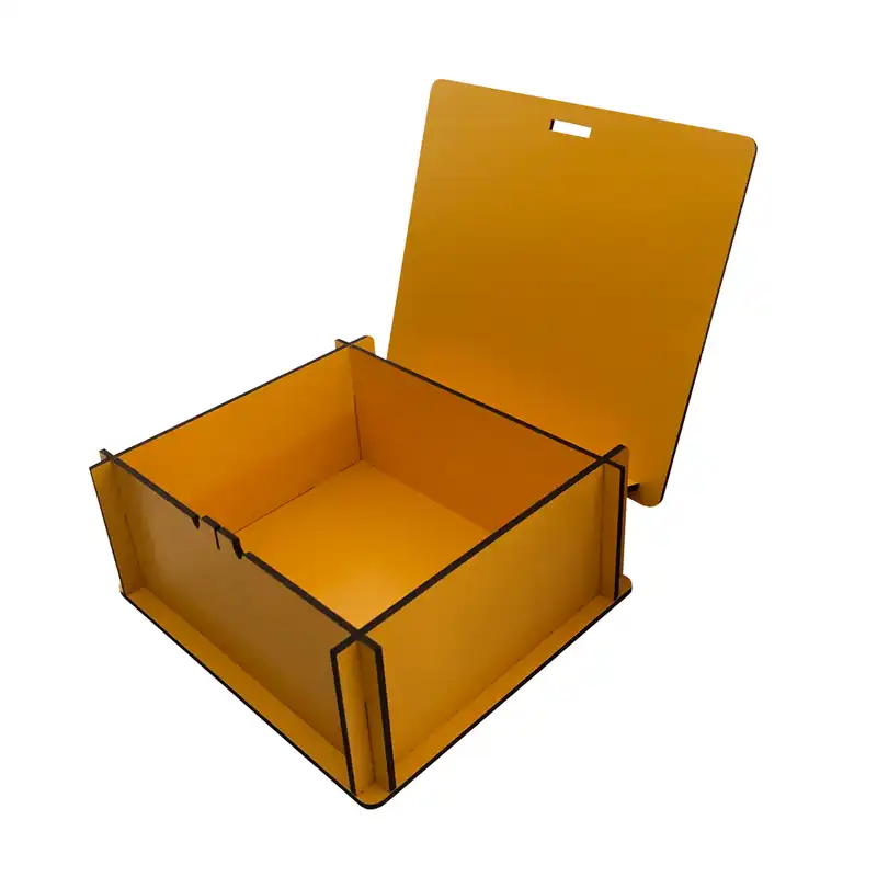 جعبه هدیه چوبی مدل j143