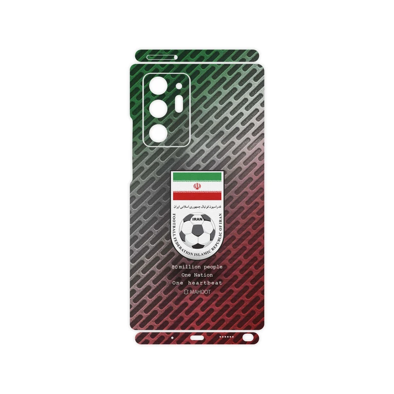برچسب پوششی ماهوت مدل Iran-National-Football-Team-FullSkin مناسب برای گوشی موبایل سامسونگ Galaxy Note20 ULTRA