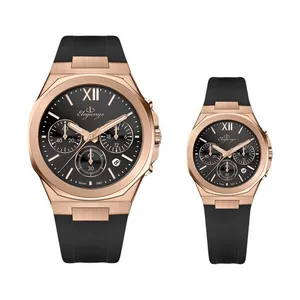 ست ساعت مچی عقربه ای زنانه و مردانه الگنگس مدل 09032