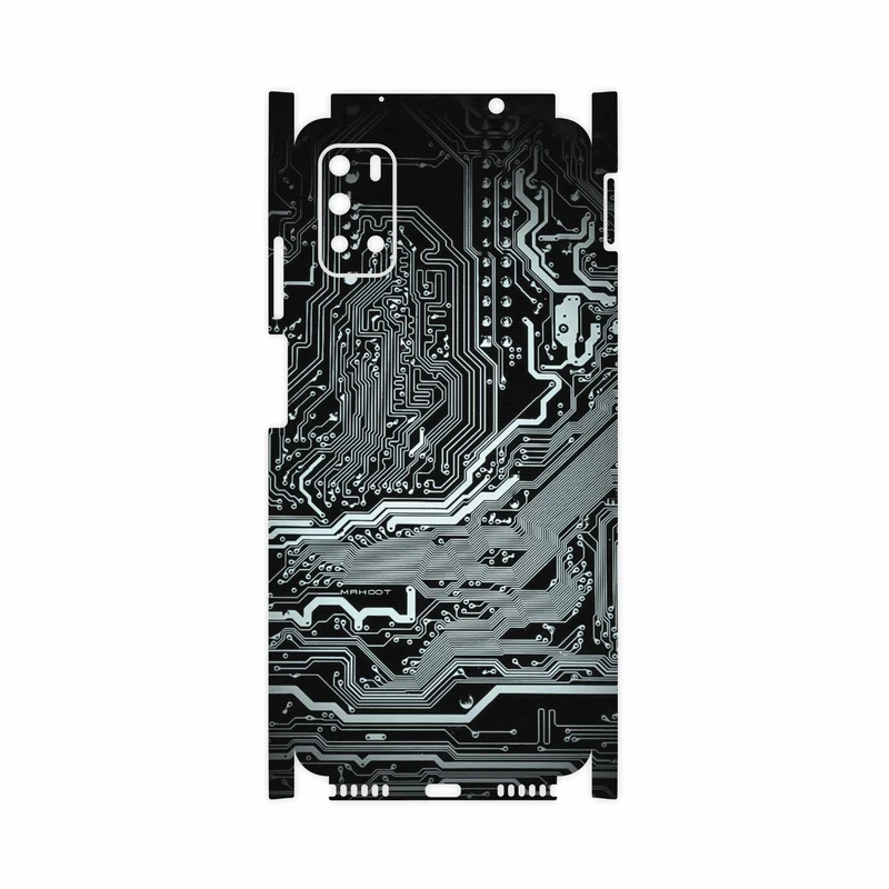 برچسب پوششی ماهوت مدل Black-Printed-Circuit-Board-FullSkin مناسب برای گوشی موبایل جی پلاس Z10