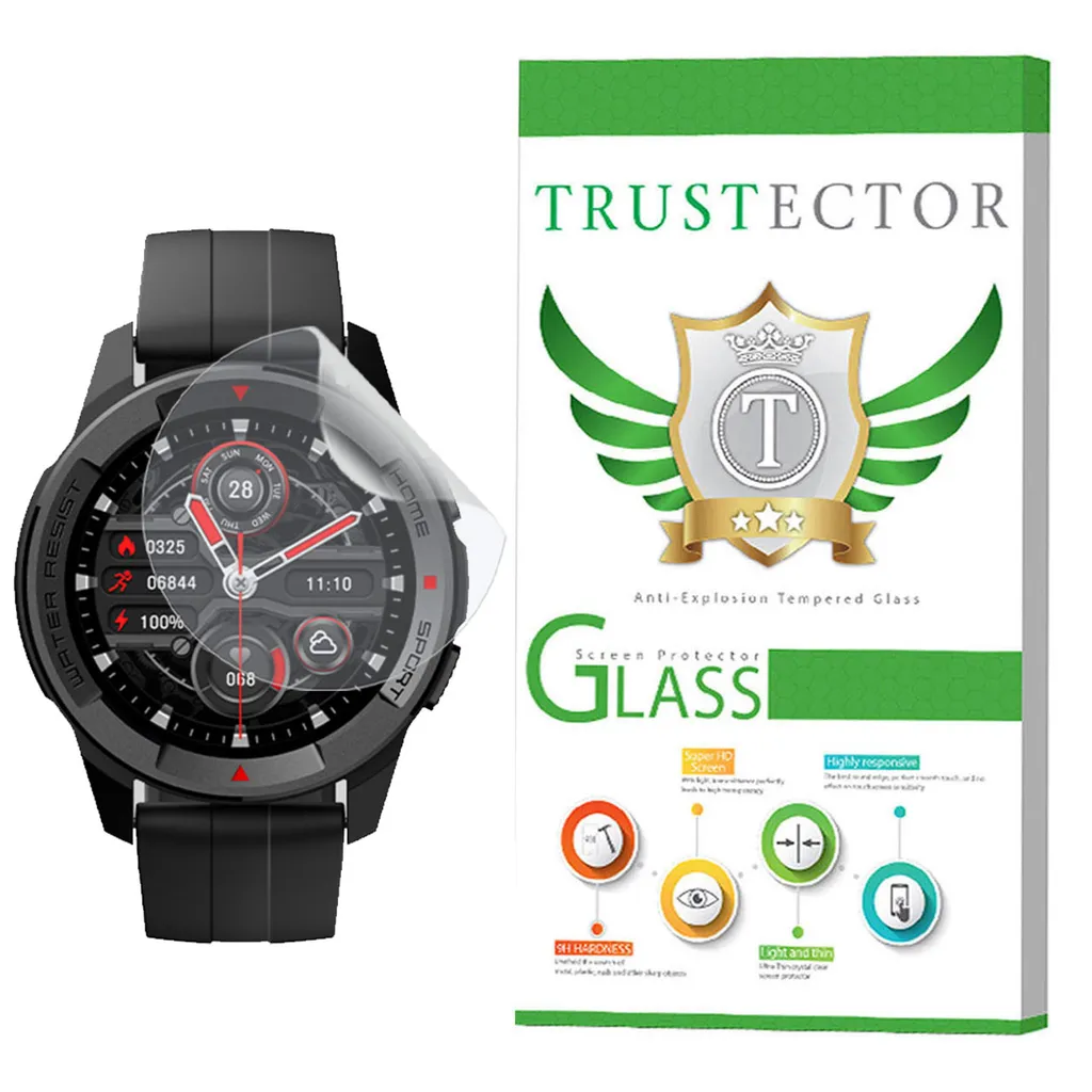 محافظ صفحه نمایش نانو تراستکتور مدل  TPWT-Glass مناسب برای ساعت هوشمند شیائومی Mibro X1