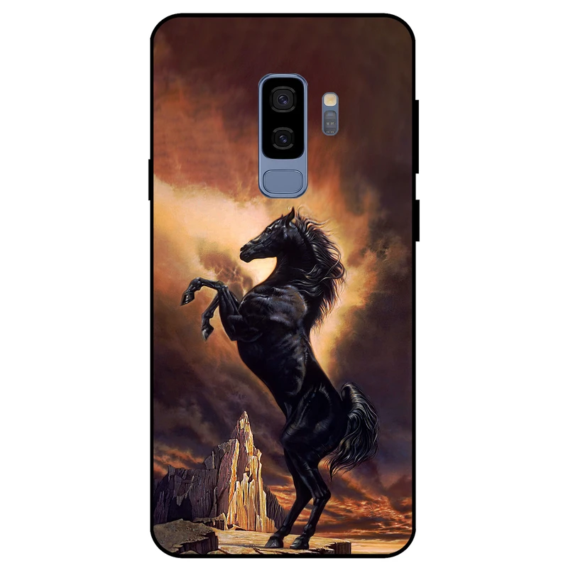 کاور مگافون طرح اسب مدل 2820 مناسب برای گوشی موبایل سامسونگ Galaxy S9 Plus         