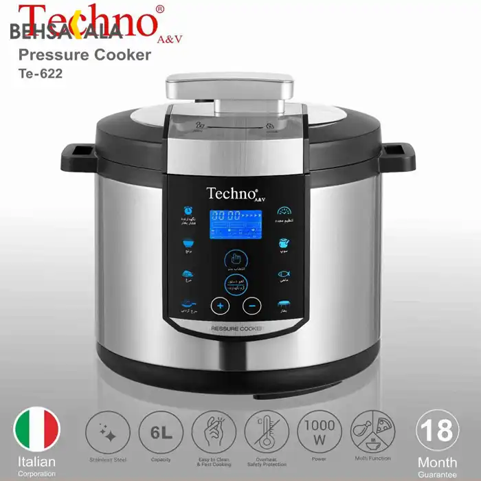 بخارپز تکنو مدل te_622