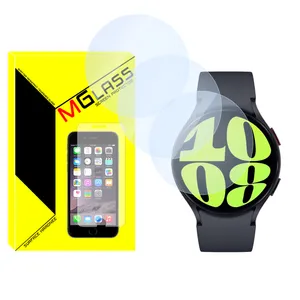 محافظ صفحه نمایش شیشه‌ای ام‌گلس مدل SH-MG مناسب برای ساعت هوشمند سامسونگ Galaxy watch 6 40mm بسته سه عددی