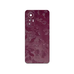 MAHOOT Red-Wildflower Cover Sticker for Xiaomi 12 Lite