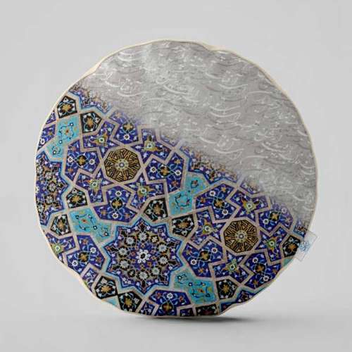 کوسن شمسه نگار مدل دایره سنتی کد B126
