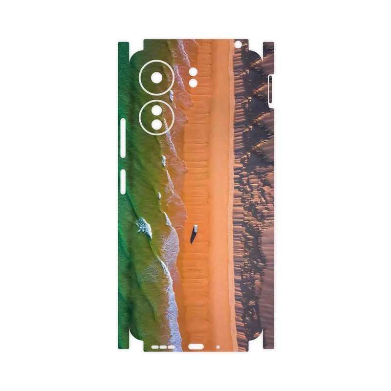 برچسب پوششی ماهوت مدل Beach and Green Sea-FullSkin مناسب برای گوشی موبایل شیائومی Redmi 13C