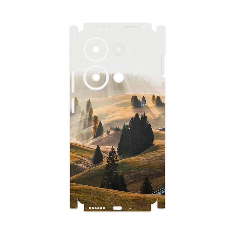برچسب پوششی ماهوت مدل Foggy Plain-FullSkin مناسب برای گوشی موبایل شیائومی Redmi Note 13 Pro 4G
