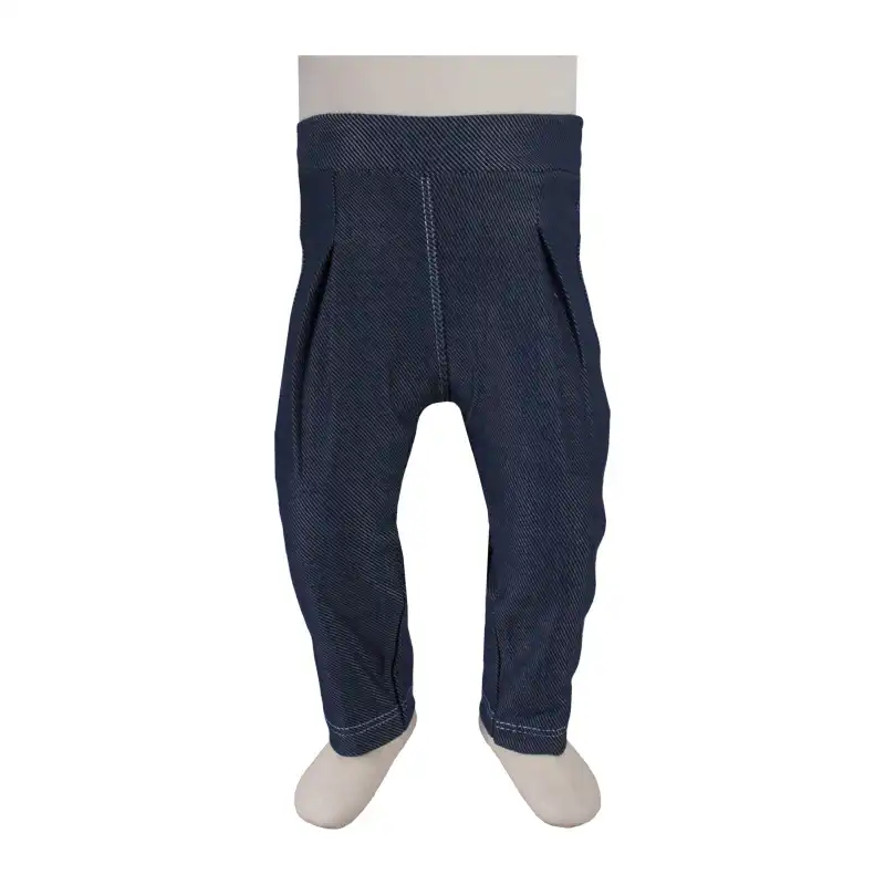 شلوار نوزادی آدمک مدل 28700 رنگ آبی