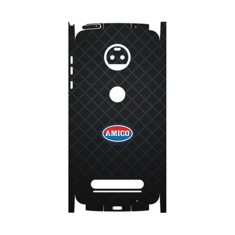 برچسب پوششی ماهوت مدل AMICO-FullSkin مناسب برای گوشی موبایل موتورولا Moto Z2 Force