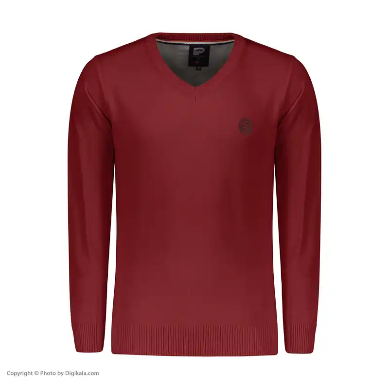 پلیور مردانه پاییزان کد P700 رنگ زرشکی
