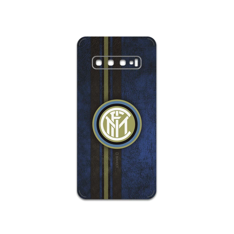 برچسب پوششی ماهوت مدل Inter-Milan-FC مناسب برای گوشی موبایل سامسونگ Galaxy S10