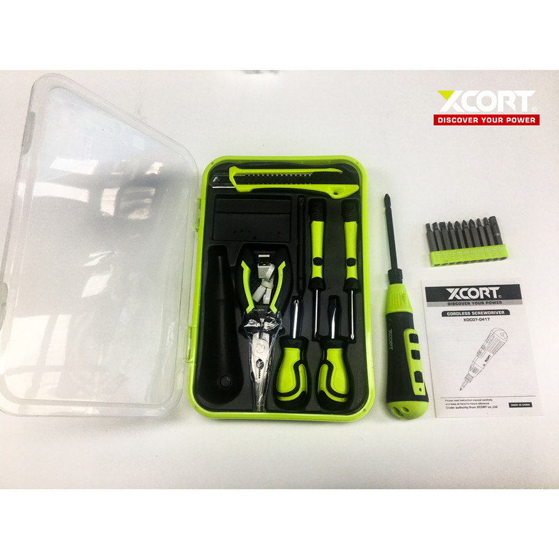 مجموعه 18 عددی ابزار اکسکورت مدل XDC07-0417