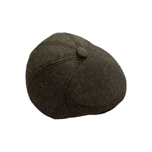 کلاه باراتا مردانه مدل kmb رنگ قهوه ای